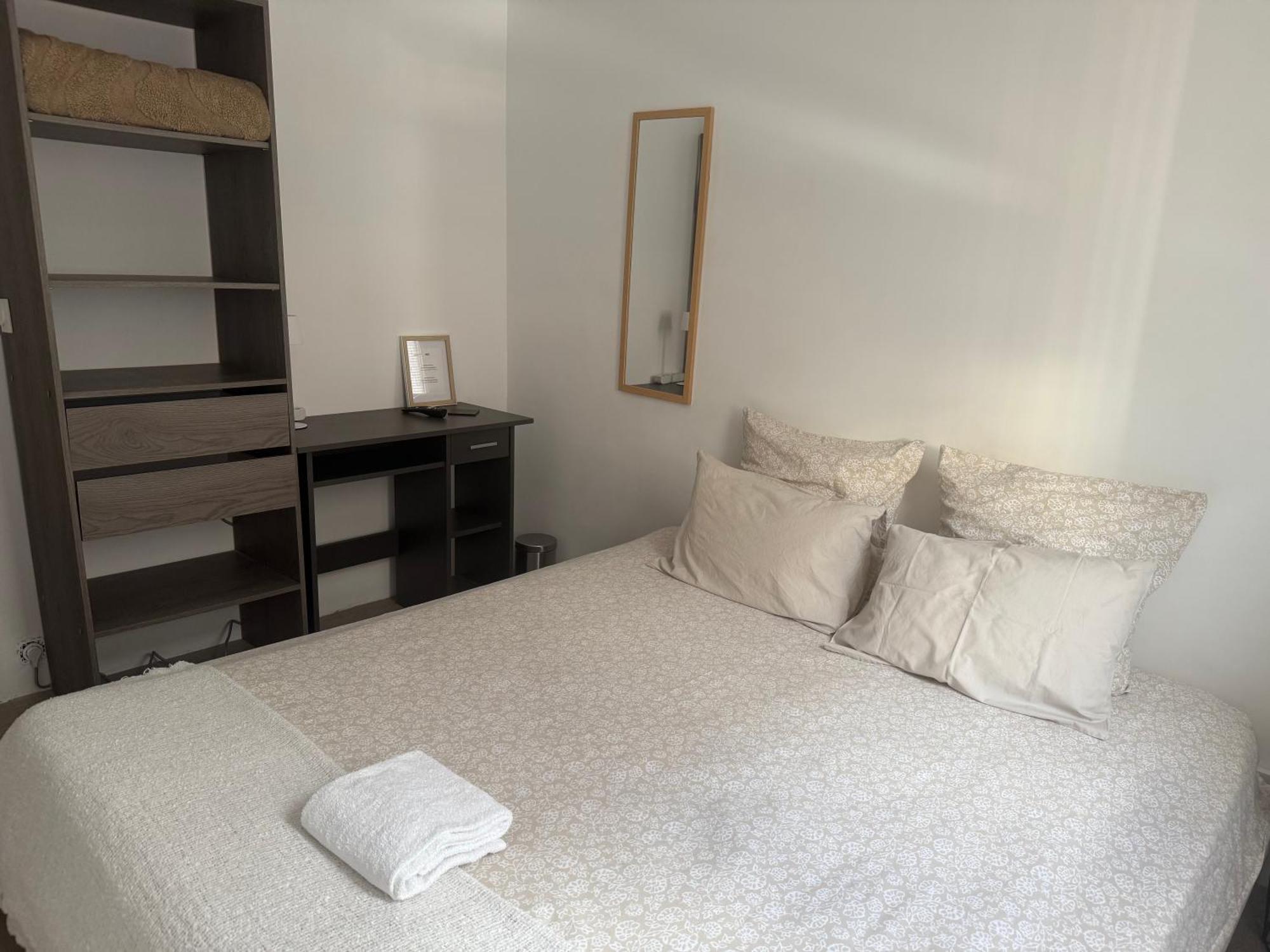Privat Room In Private Security Residence With Free Parking, 1 Minute From Tramway, 9 Minutes From De Center, Accessible All Transports 니스 외부 사진